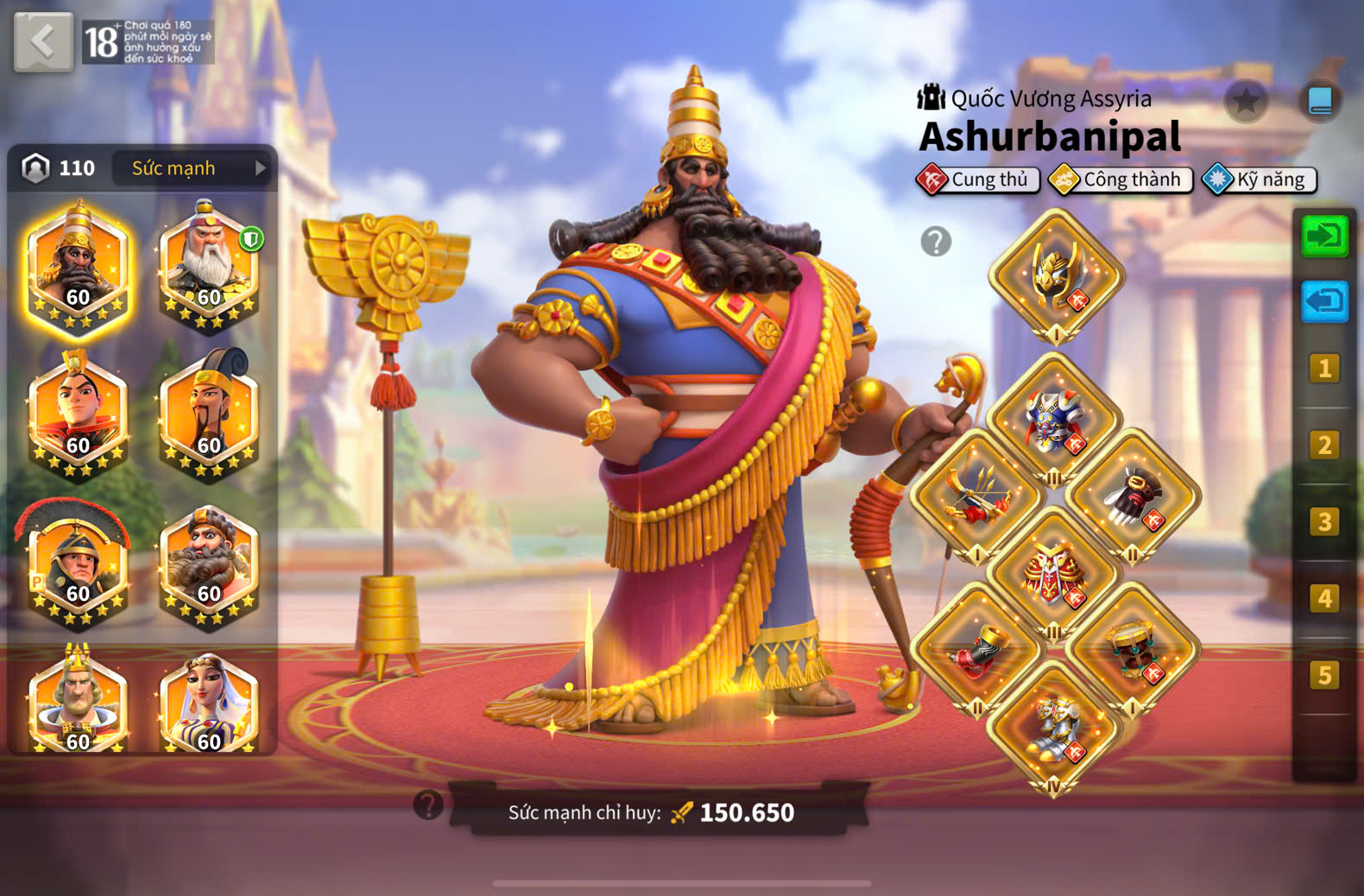 ACC VIP 18 - max 30 cam + Full 5 sét đồ giá tốt