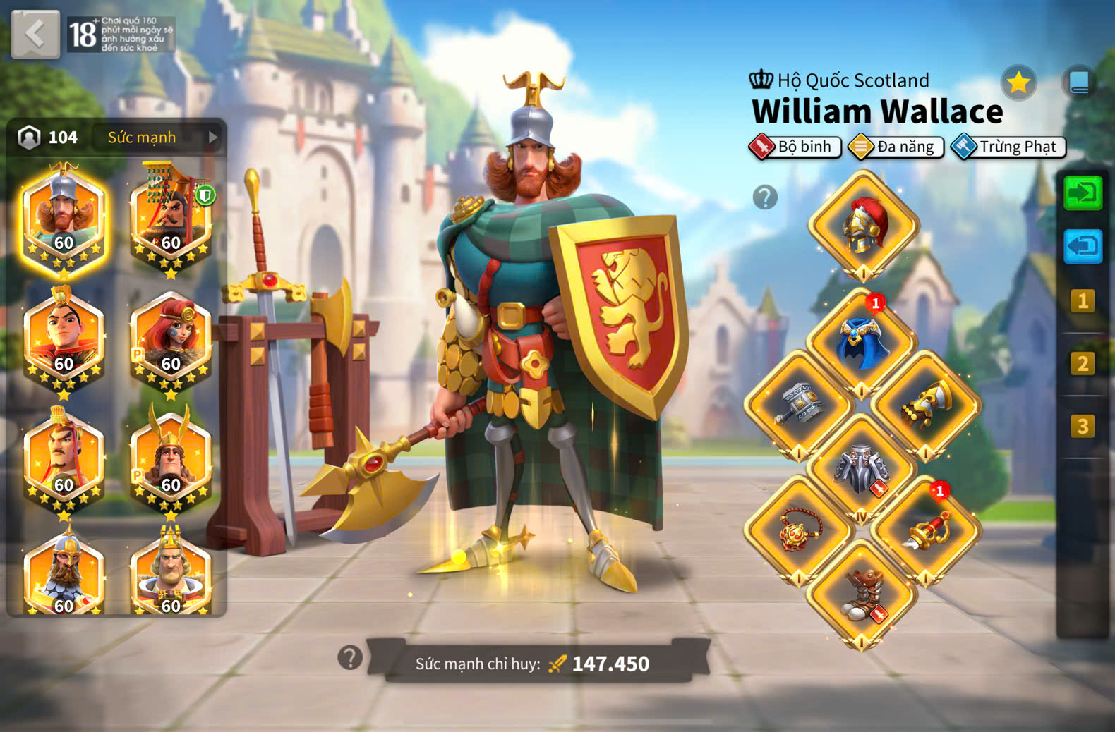 ACC VIP 16 max 11 cam 3 sét cam siêu ngon kẹp 4 farm