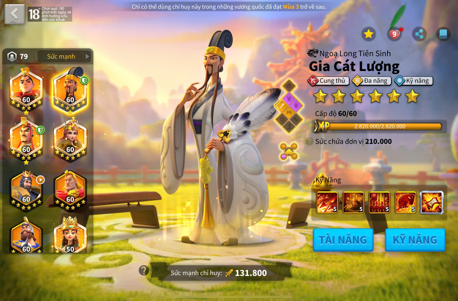 ACC VIP 14 max 3 cam có Lính T5 + kẹp 1 farm cho ae trải nghiệm