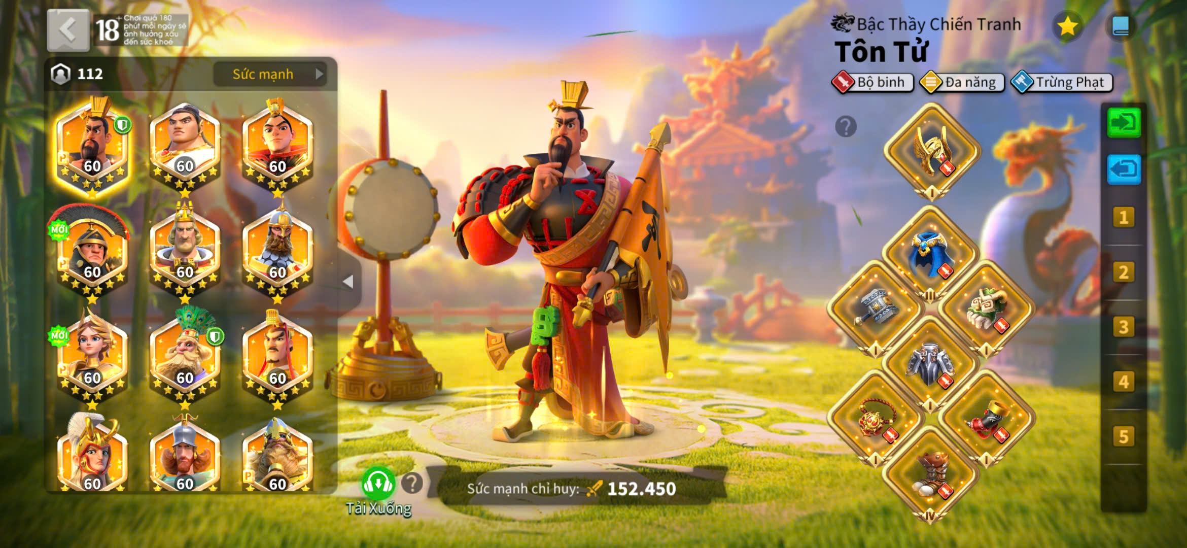 ACC VIP 17 sét talen bộ và 5 sét đồ ủ tăng tốc 2500 ngày